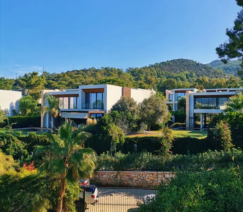 Bahçeli villa drenaj sistemi